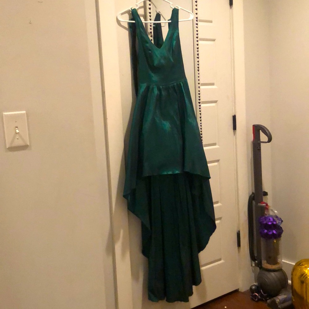 Green formal dress